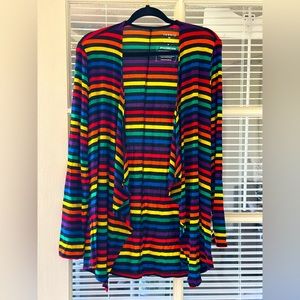 Super soft Rainbow knit fabric from Torrid!